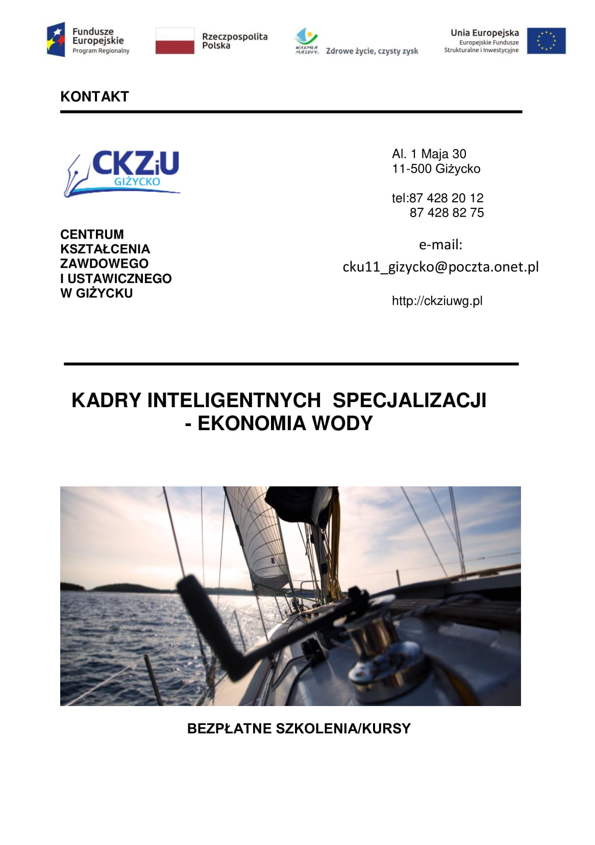 Witamy W Ckziu Tu Masz Morze Możliwości Centrum Kształcenia